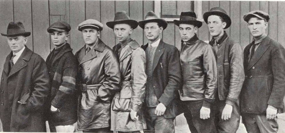 1921 Livestock Judging Team