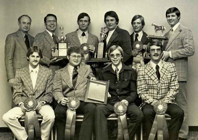 1977 Livestock Judging Team