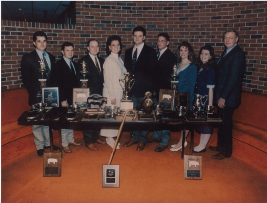1993 Livestock Judging Team