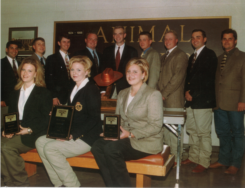 1999 Livestock Judging Team