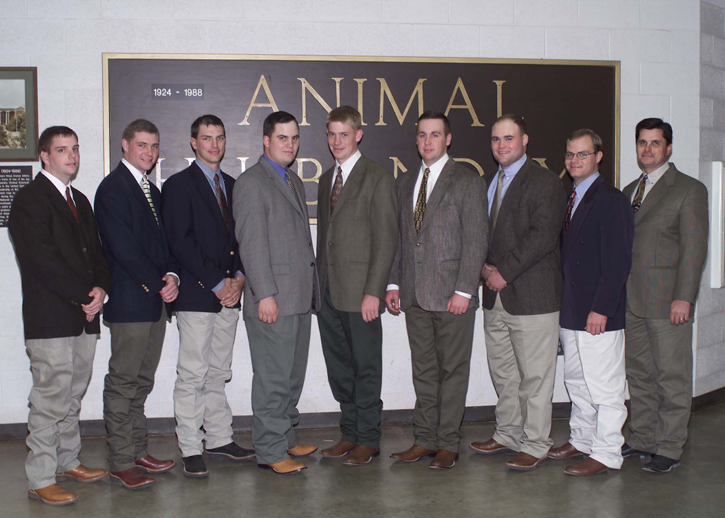 2000 Livestock Judging Team
