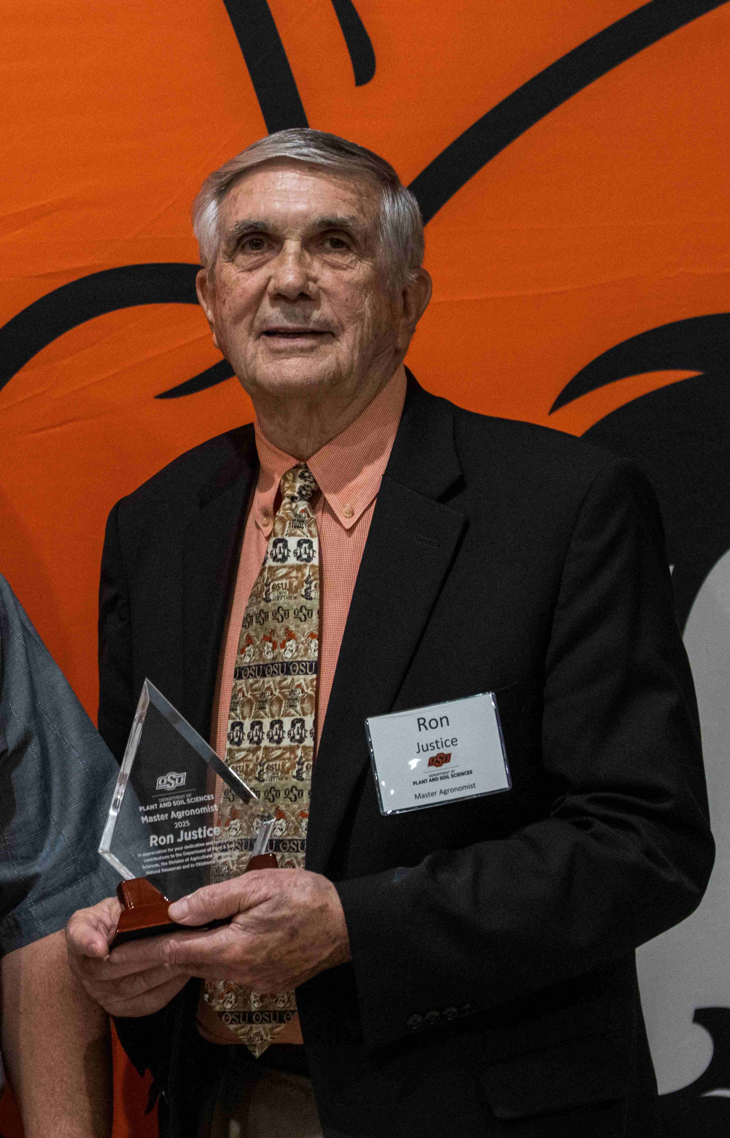 A professional photo of Ron Justice.