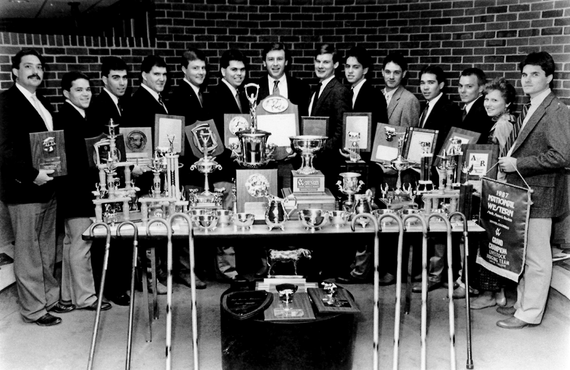 1987 Livestock Judging Team