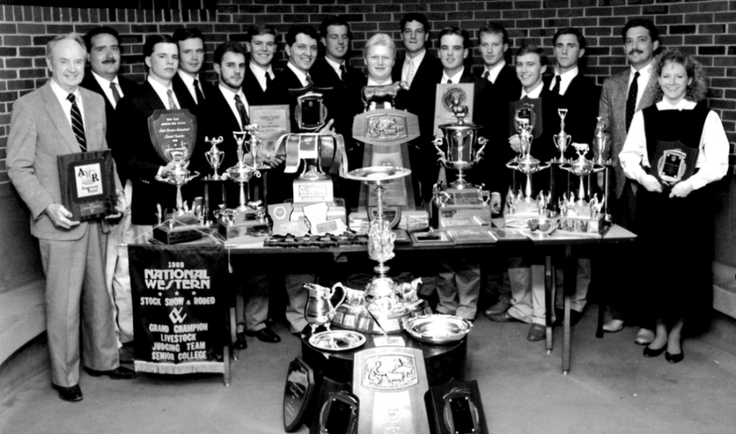 1989 Livestock Judging Team