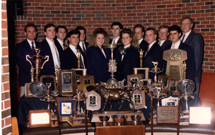 1991 Livestock Judging Team
