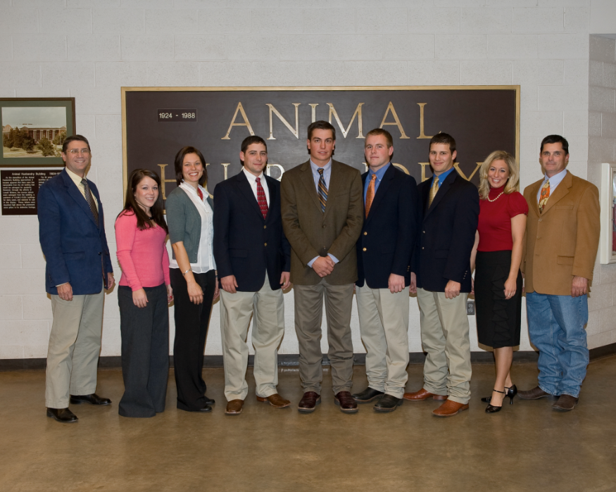 2008 Livestock Judging Team
