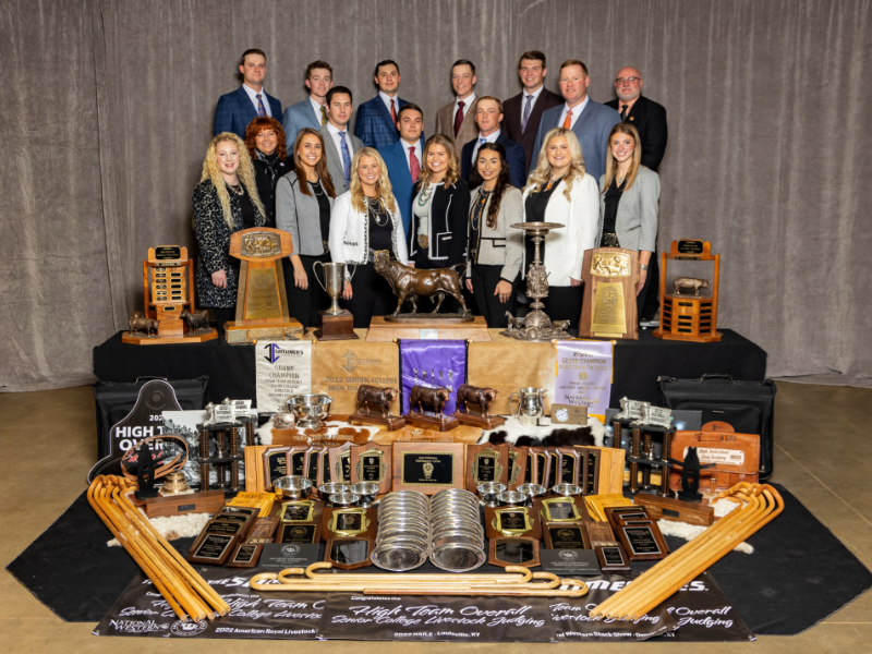 2022 Livestock Judging Team