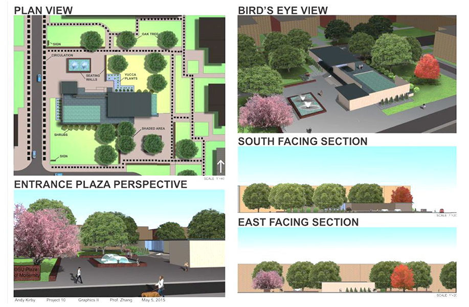 LA 2223: Visual Communication 2 - 3D Modeling and Rendering (Sketchup)