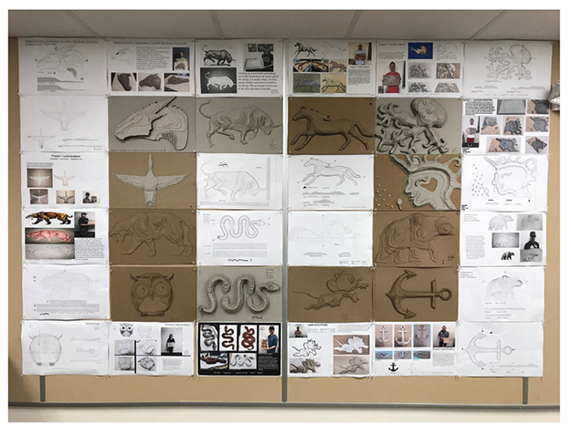 LA Construction 1: Landform Study through Sculpturing