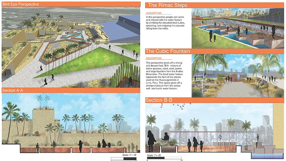 Studio 3: Lima Water Plaza Design