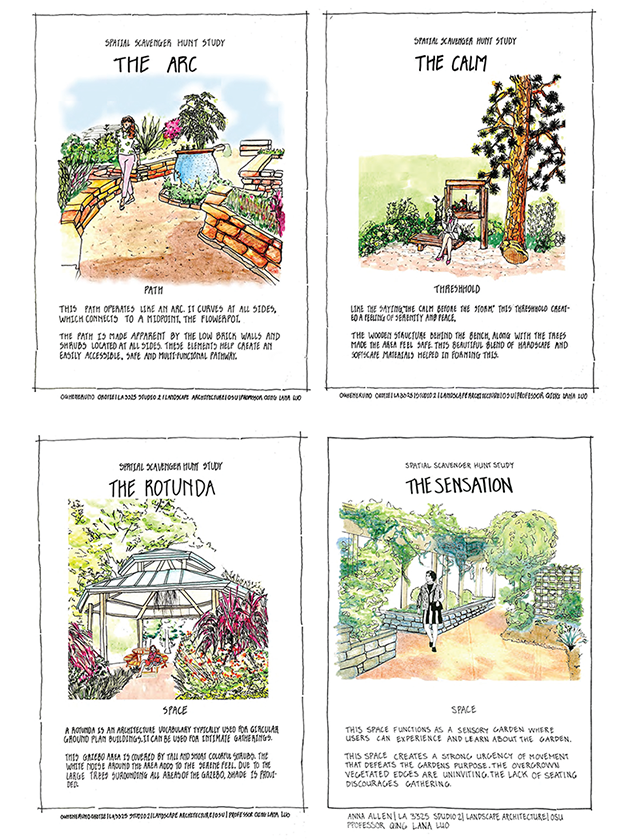 Studio 2: Spatial Scavenger Hunt via Sketching by students: Runo Okotie, Jake McTee