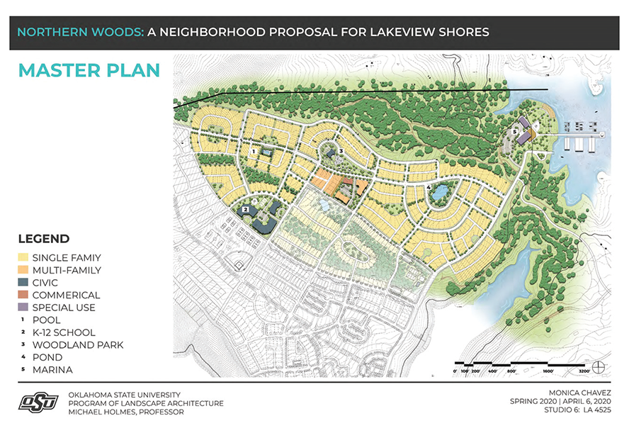LA 4525 Studio 6: New Urban Town, Northern Woods