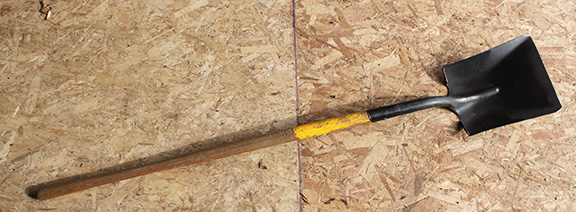Square Point Flat Shovel