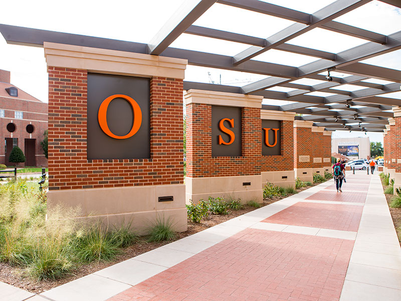 OSU welcome plaza